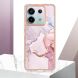 Защитный чехол Deexe Marble Style для Xiaomi Redmi Note 13 Pro 5G / Poco X6 - Purple (341167V). Фото 5 из 6