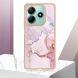 Защитный чехол Deexe Marble Style для Xiaomi Redmi Note 14 5G - Rose Gold (373410RG). Фото 3 из 6