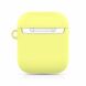 Защитный чехол Deexe Matte Case для Apple AirPods 1 / 2 - Yellow (247304Y). Фото 3 из 6
