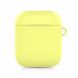 Защитный чехол Deexe Matte Case для Apple AirPods 1 / 2 - Yellow (247304Y). Фото 2 из 6