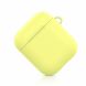 Защитный чехол Deexe Matte Case для Apple AirPods 1 / 2 - Yellow (247304Y). Фото 4 из 6