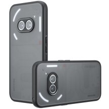 Защитный чехол Deexe Matte Skin для Nothing Phone (2a) - Transparent / Black: фото 1 из 13