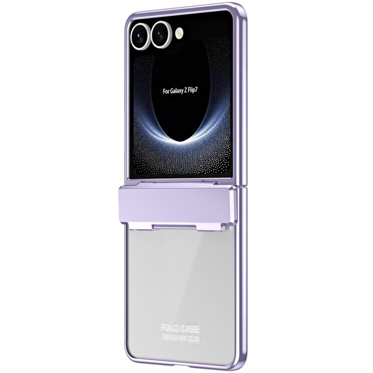 Защитный чехол Deexe Mirage Series для Samsung Galaxy Flip 7 - Purple: фото 2 из 13