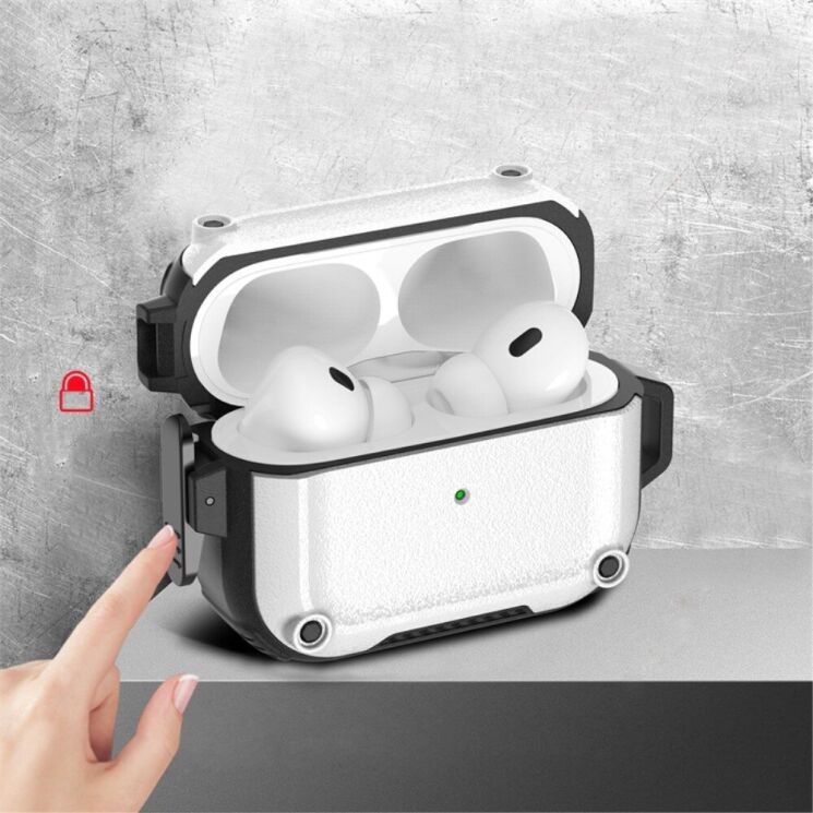 Защитный чехол Deexe Plen Series для Apple AirPods Pro 2 - Grey: фото 3 из 6