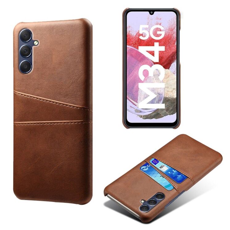 Защитный чехол Deexe Pocket Case для Samsung Galaxy M34 (M346) - Brown: фото 4 из 4