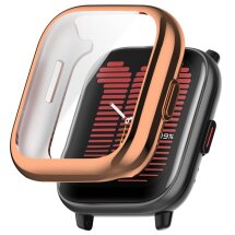 Защитный чехол Deexe Protective Frame для Huami Amazfit Active (A2211) - Rose Gold: фото 1 из 8