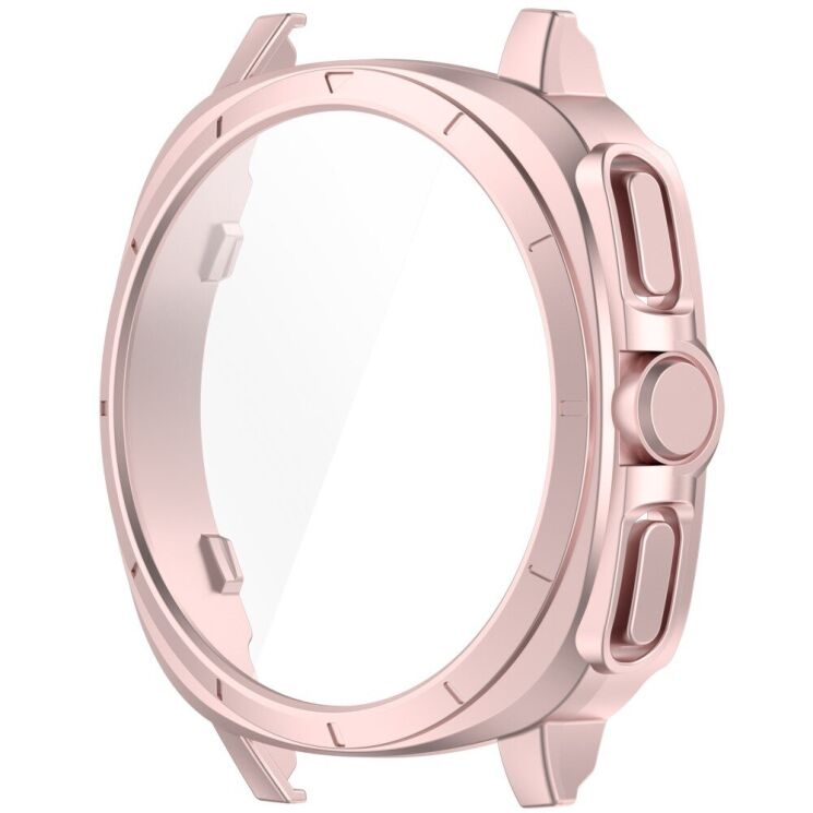Захисний чохол Deexe Protective Frame для Samsung Galaxy Watch 7 (44mm) - Pink: фото 2 з 7