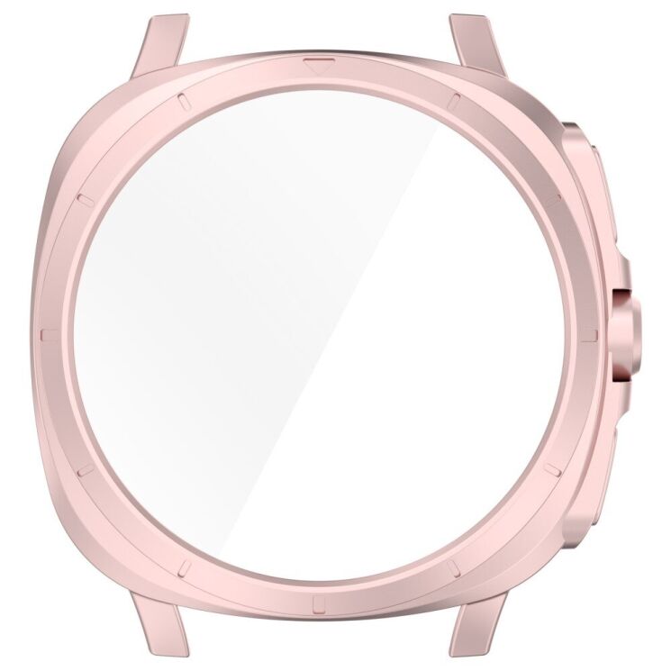 Захисний чохол Deexe Protective Frame для Samsung Galaxy Watch 7 (44mm) - Pink: фото 4 з 7