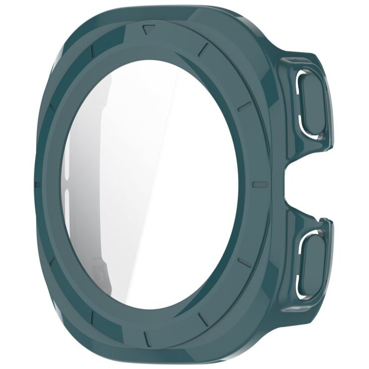 Защитный чехол Deexe Protective Frame для Samsung Galaxy Watch Ultra (47mm) - Dark Green: фото 4 из 7