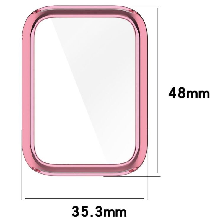Защитный чехол Deexe Protective Frame для Xiaomi Mi Smart Band 9 Pro - Black: фото 8 из 8