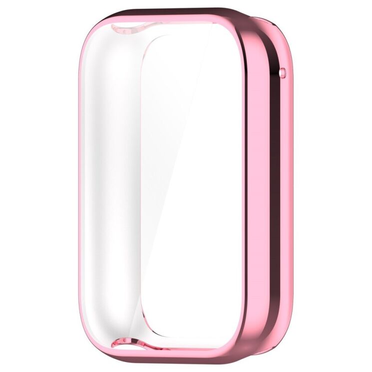 Защитный чехол Deexe Protective Frame для Xiaomi Mi Smart Band 9 Pro - Pink: фото 2 из 8