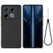 Защитный чехол Deexe Silicone Case для Infinix GT 20 Pro - Black (356004B). Фото 1 из 8