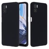 Силиконовый (TPU) чехол Deexe Silicone Case для Motorola Moto E22 - Black: фото 1 из 7