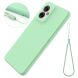 Захисний чохол Deexe Silicone Case для Motorola Moto G55 - Green (366124G). Фото 6 з 8