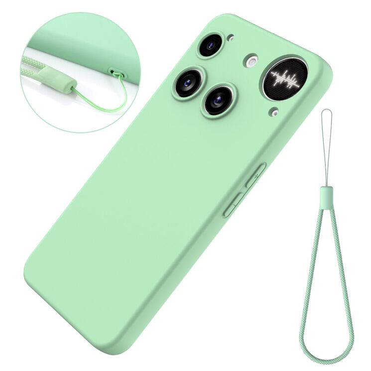Захисний чохол Deexe Silicone Case для Nothing Phone (3) - Black: фото 8 з 9