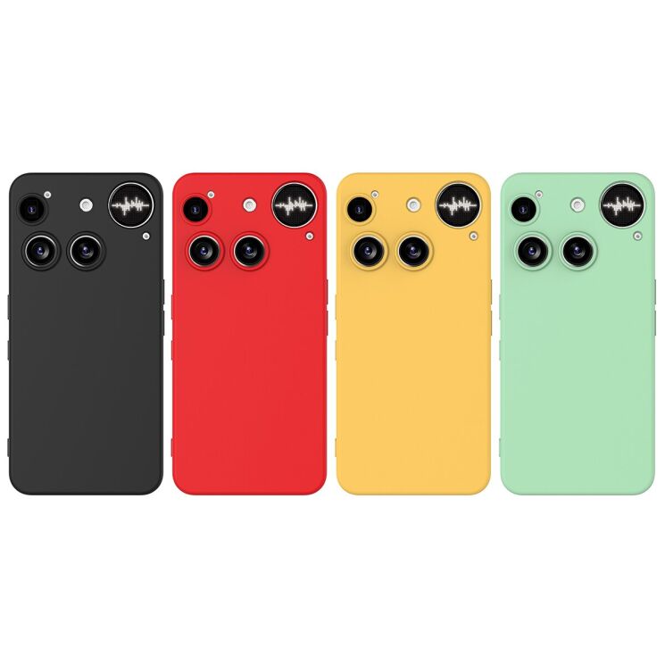 Захисний чохол Deexe Silicone Case для Nothing Phone (3) - Black: фото 2 з 9