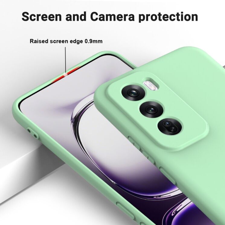 Защитный чехол Deexe Silicone Case для OPPO Reno 12 Pro - Black: фото 4 из 8