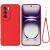 Защитный чехол Deexe Silicone Case для OPPO Reno 12 Pro - Red: фото 1 из 8
