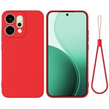 Захисний чохол Deexe Silicone Case для OPPO Reno 14 5G - Red: фото 1 з 9