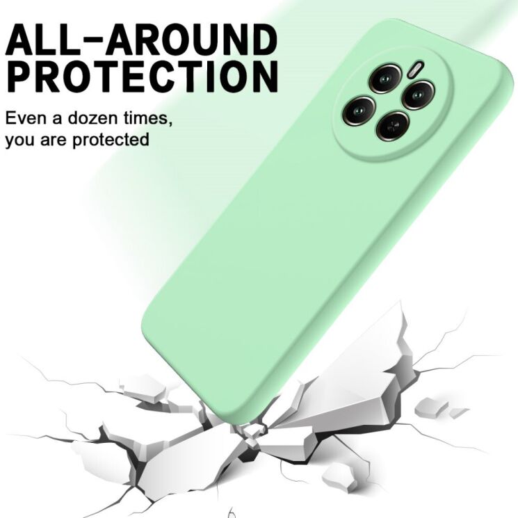 Захисний чохол Deexe Silicone Case для Realme 12 / 12 Plus - Red: фото 3 з 8