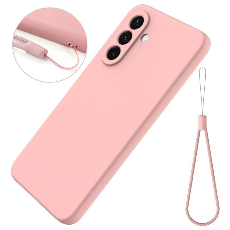 Защитный чехол Deexe Silicone Case для Samsung Galaxy A56 (A566) - Pink: фото 2 из 8