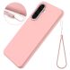 Силиконовый (TPU) чехол Deexe Silicone Case для Samsung Galaxy A56 (A566) - Pink (372116P). Фото 2 из 8