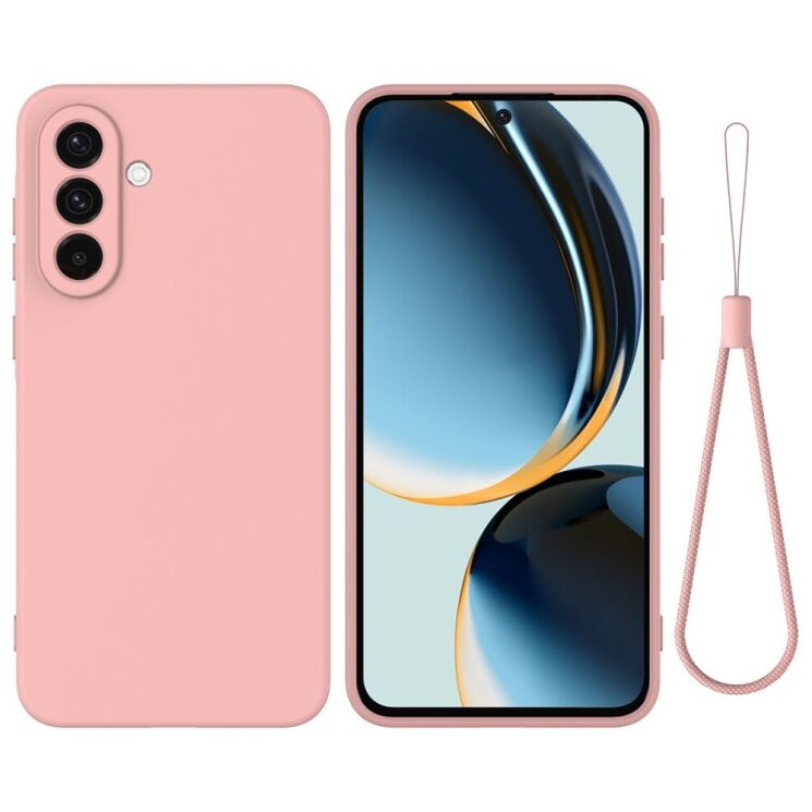Защитный чехол Deexe Silicone Case для Samsung Galaxy A56 (A566) - Pink: фото 1 из 8