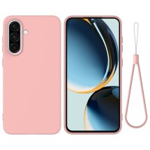 Силиконовый (TPU) чехол Deexe Silicone Case для Samsung Galaxy A56 (A566) - Pink: фото 1 из 8