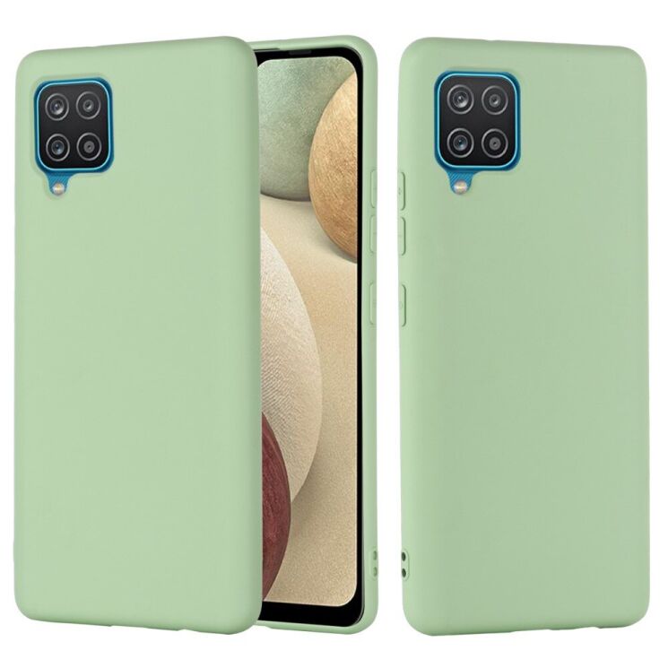 Защитный чехол Deexe Silicone Case для Samsung Galaxy M32 (M325) - Green: фото 1 из 7
