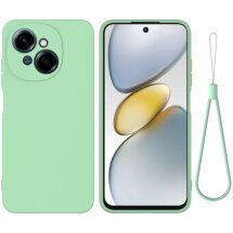 Защитный чехол Deexe Silicone Case для TECNO Spark Go 1 - Green: фото 1 из 8