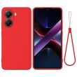 Захисний чохол Deexe Silicone Case для Xiaomi Poco X7 Pro - Red (371755R)