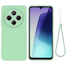 Защитный чехол Deexe Silicone Case для Xiaomi Redmi 14C / Redmi A4 5G / Poco C75 - Green: фото 1 из 8