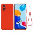 Защитный чехол Deexe Silicone Case для Xiaomi Redmi Note 11 Pro Global (4G/5G) / 11E Pro - Red (297335R)