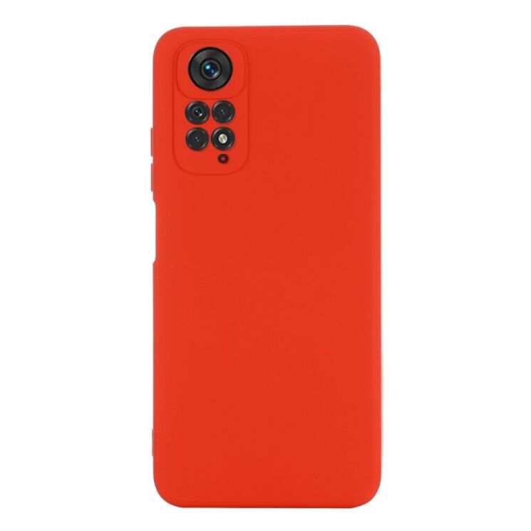 Защитный чехол Deexe Silicone Case для Xiaomi Redmi Note 11 Pro Global (4G/5G) / 11E Pro - Red: фото 3 из 11