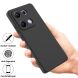 Защитный чехол Deexe Silicone Case для Xiaomi Redmi Note 14S - Black (375936B). Фото 2 из 9