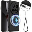 Защитный чехол Deexe Silicone Case with MagSafe для Xiaomi 15 Ultra - Black (377357B)