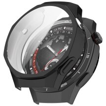 Захисний чохол Deexe Silicone Frame для Huawei Watch GT 5 Pro (46mm) - Black: фото 1 з 7