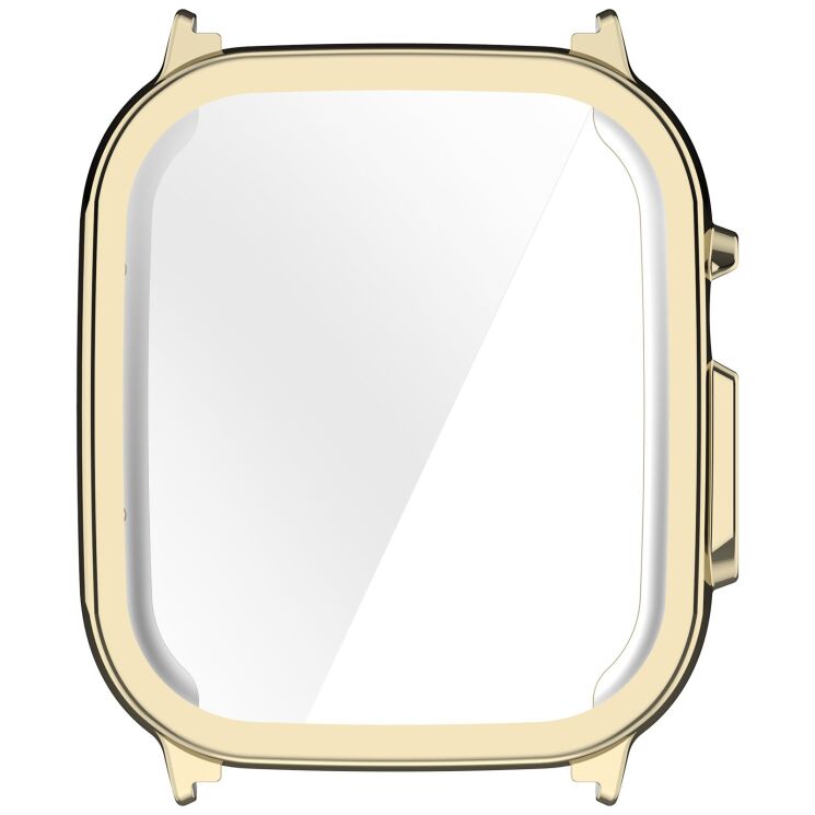 Защитный чехол Deexe Silicone Frame для Realme Watch 5 - Light Gold: фото 4 из 7