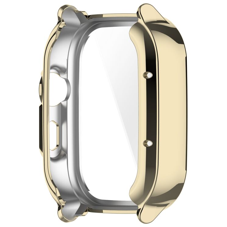 Защитный чехол Deexe Silicone Frame для Realme Watch 5 - Light Gold: фото 3 из 7