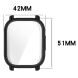Защитный чехол Deexe Silicone Frame для Xiaomi Redmi Watch 5 Lite - Black (361901B). Фото 7 из 7