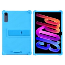 Захисний чохол Deexe Silicone Kickstand для Lenovo Idea Tab Pro Gen 2 - Baby Blue: фото 1 з 18