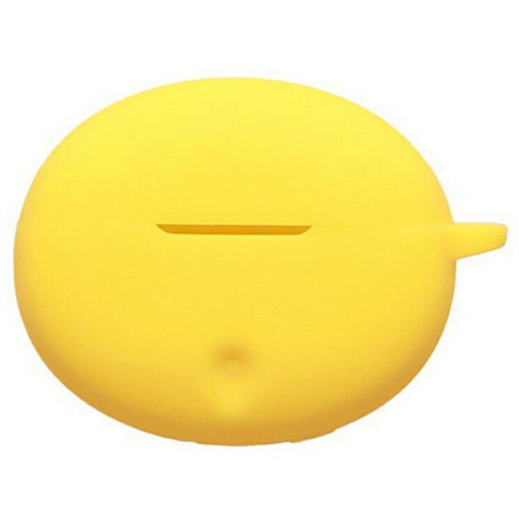 Защитный чехол Deexe Silicone Sleeve для Oppo Enco Air 5 Pro - Yellow: фото 1 из 11