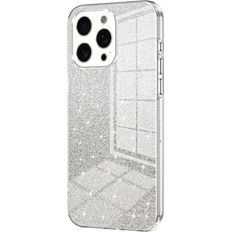 Защитный чехол Deexe Sparkles Cover для Apple iPhone 15 Pro Max - Transparent: фото 1 из 7