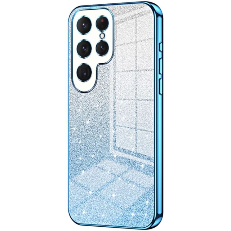 Защитный чехол Deexe Sparkles Cover для Samsung Galaxy S23 Ultra (S918) - Blue: фото 1 из 7