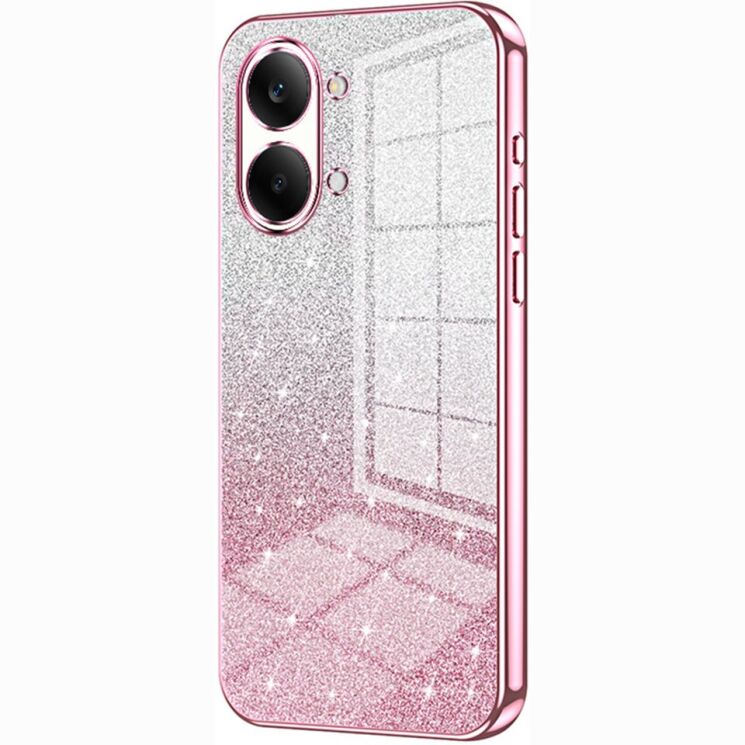 Захисний чохол Deexe Sparkles Cover для Xiaomi Poco X8 Pro Max - Pink: фото 1 з 7