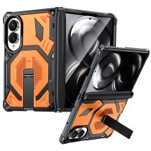 Защитный чехол Deexe Tank Stand для Samsung Galaxy Fold 8 - Orange: фото 1 из 10