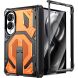 Защитный чехол Deexe Tank Stand для Samsung Galaxy Fold 8 - Orange (424513O). Фото 2 из 10