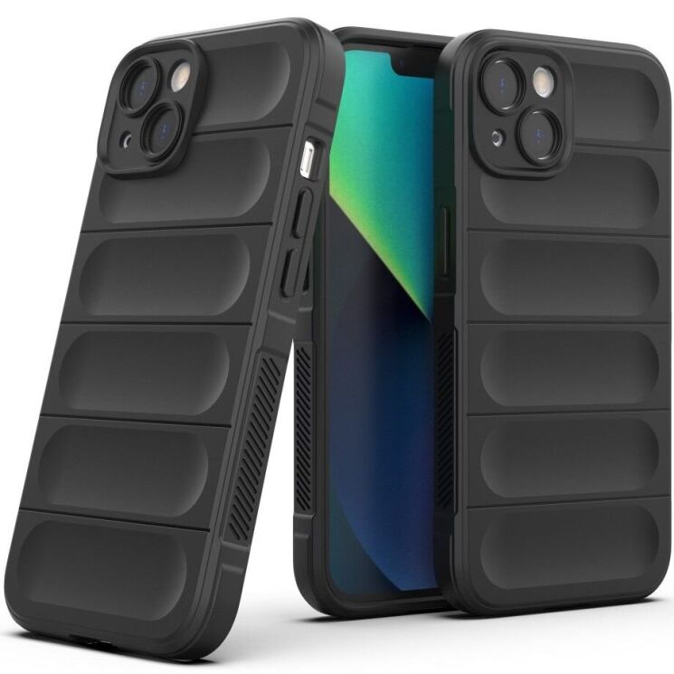 Защитный чехол Deexe Terra Case для Apple iPhone 13 - Black: фото 6 из 9
