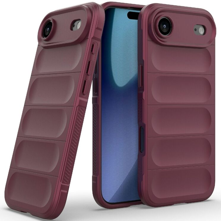 Защитный чехол Deexe Terra Case для Apple iPhone 17 Air - Wine Red: фото 2 из 6