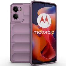 Захисний чохол Deexe Terra Case для Motorola Moto G05 / Moto E15 - Light Purple: фото 1 з 4